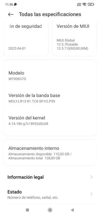 Xiaomi Redmi Note 8 Pro + 2 Carcasas