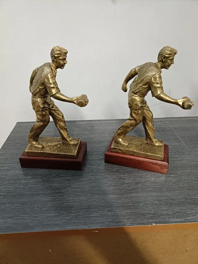 Trofeos de Cornhole Dorados