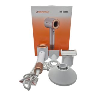 SECADOR DE CABELLO SENWA AUTO AIR HD-S1001 + CAJA + ACC