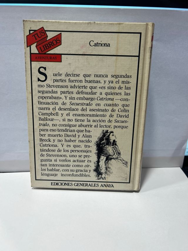 Catriona ANAYA - Robert Louis Stevenson