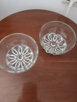 Vasos de whisky de cristal