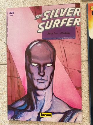 5 Cómics de colección Batman y Silver Surfer