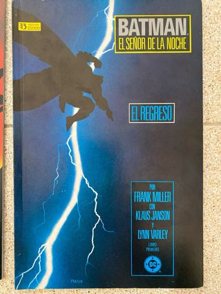 5 Cómics de colección Batman y Silver Surfer