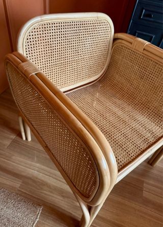 Sillón ratán y bambú Maisons du Monde