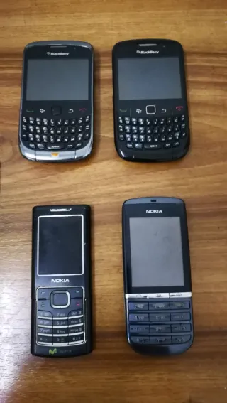 Lote móviles vintage para piezas y tarjetas micro