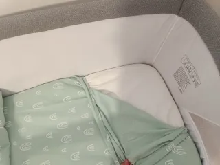 Cuna colecho Jane Babyside gris