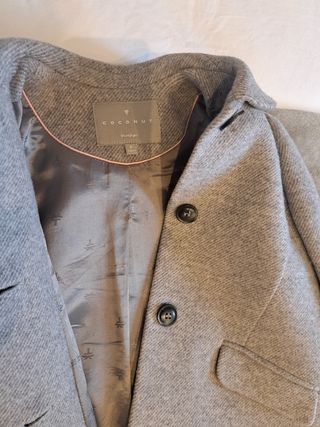 Abrigo lana Coconout niña talla 8