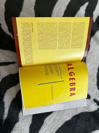 ALGEBRA de A.BALDOR en TAPA DURA 🇪🇸