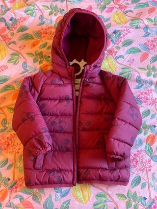Chaqueta plumífero niña/o estampado