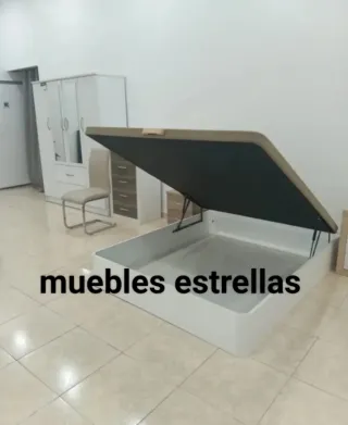 Canapé abatible y colchón