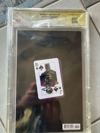 Fumetto certificato  Batman:Three Joker 1. Signed