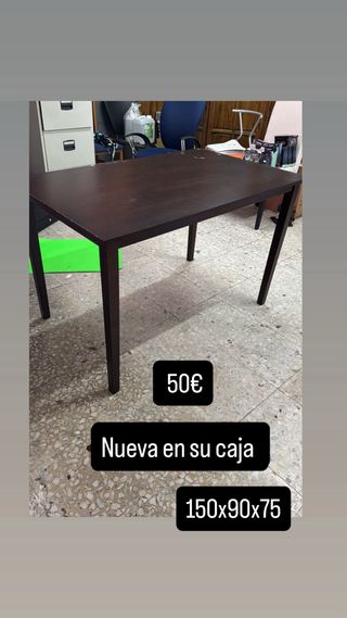 Mesa de comedor 150x90x75