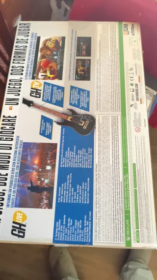 Guitar Hero Xbox 360 con juego