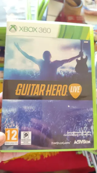 Guitar Hero Xbox 360 con juego