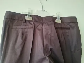 Traje Anna Mora Chaqueta y Pantalón T48 Marrón.