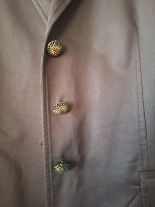 Traje Anna Mora Chaqueta y Pantalón T48 Marrón.