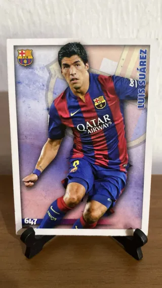 * Carta Fútbol Luis Suárez 2015