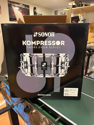 Caja Sonor Kompressor Aluminio 14x6.5