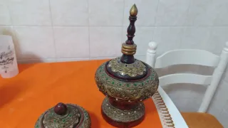 Juego de 2 Cajas Decorativas Vintage