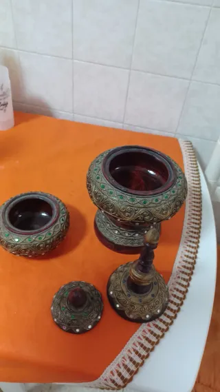 Juego de 2 Cajas Decorativas Vintage