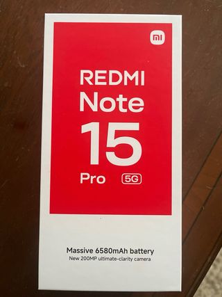 Xiaomi Redmi Note 15 Pro 5G Nuevo
