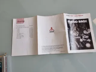 Mario Bros Atari 7800 Video Game