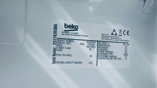 344.Frigorifico Integracion Beko Nuevo Tara