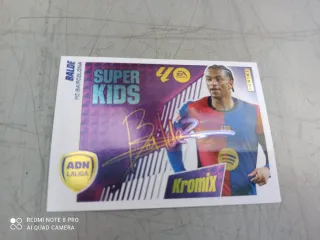 Cromo Balde FC Barcelona firmado