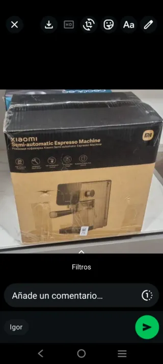 Cafetera Xiaomi Semi-automática