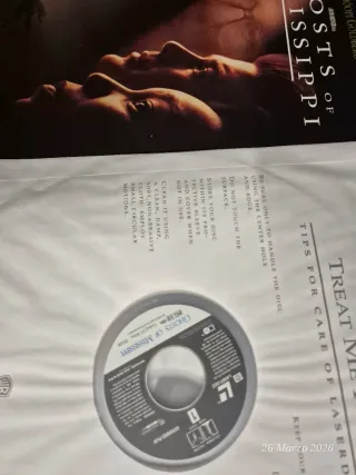Ghosts of Mississippi Laserdisc NTSC