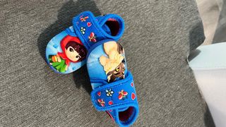 2 pares zapatillas de casa talla 21 antideslizante