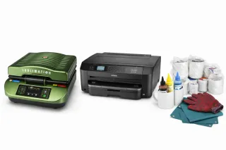 Kit Sublimación: Máquina + Impresora + Accesorios
