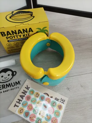 Kit Orinal Banana Premium XL Orinal Portatil Niños