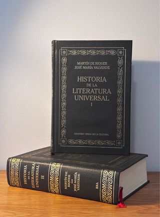 Historia de la Literatura Universal, I y II, RBA.