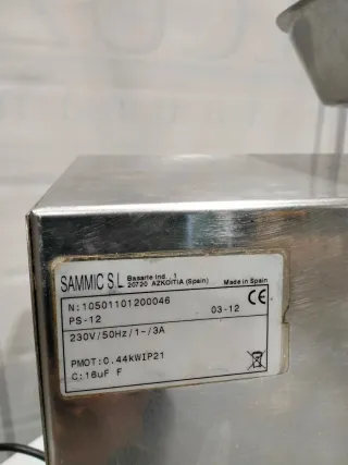 Picadora de carne Sammic PS12