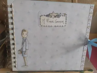 Álbum Primera Comunión Niño Medidas 20 x 20 cms