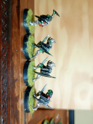 Warhammer ESDLA LOTR 8 Orcos de MORIA  con Espada