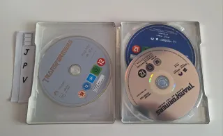 Trilogía Transformers Steelbook Bluray