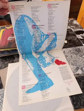 La Frontera Palabras de Fuego Vinilo Flamenco