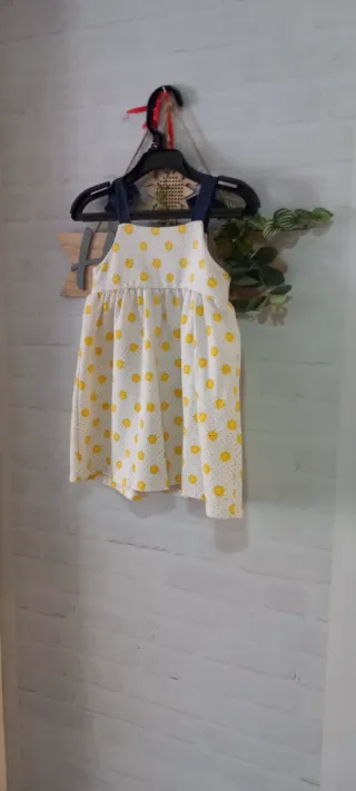 Vestido tirantas 86 cm