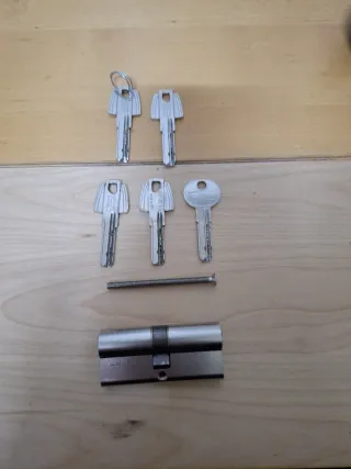 Cilindro Bombín Puerta 30x30mm