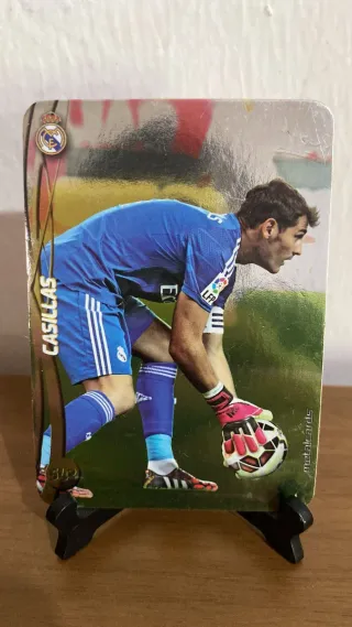 * Carta Fútbol Iker Casillas Real Madrid 2015