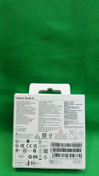 Xiaomi Redmi Buds 6 Auriculares Inalámbricos Negro