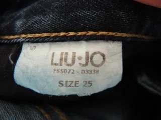 Jeans Liu Jo vita alta zip donna XS