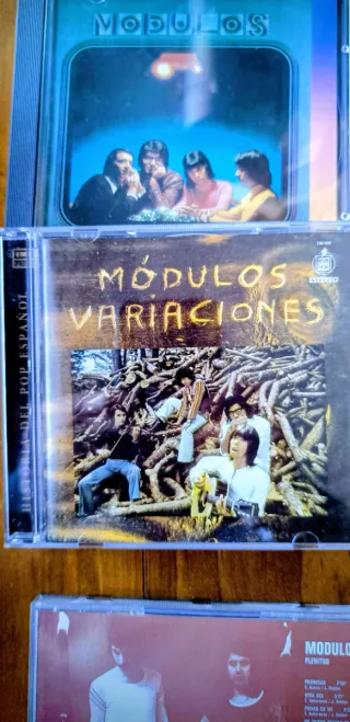 Módulos 4 CDs Discografía Pop Rock Español