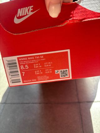 Zapatillas Nike Total 90 Rojas