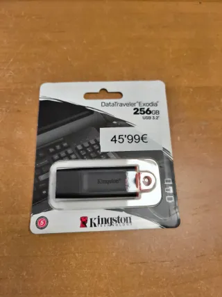 Pendrive Kingston 256 GB USB 3.2