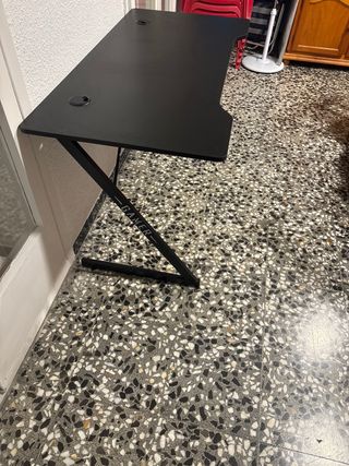 Mesa escritorio negra gaming