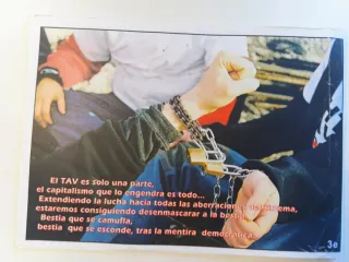 Fanzine fotografías anti-TAV