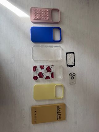 Pack Fundas iPhone 17 pro.